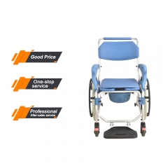 My-R098A-D Heißer Verkauf WC Rollstuhl behindert Rollstuhl mit Sitz für Krankenhaus